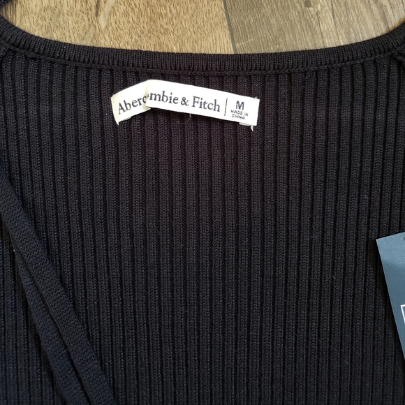 Strappy Cinched Front Ribbed Bodysuit - Picture 6 of 7